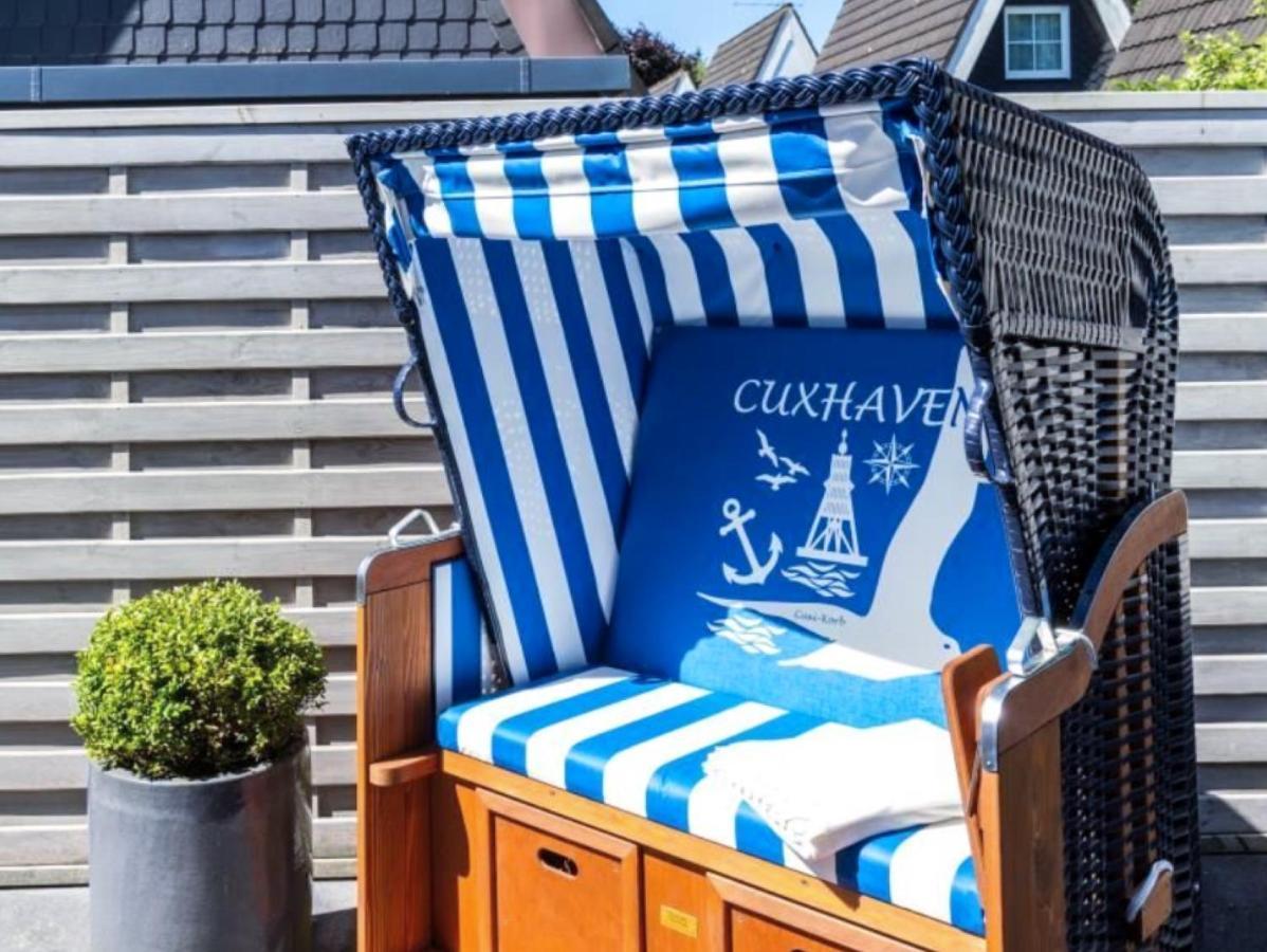 Familienfreundliches Ferienhaus In 5 Min Zum Strand Mit Terrasse Und Kostenlosem Parkplatz Cuxhaven Ngoại thất bức ảnh